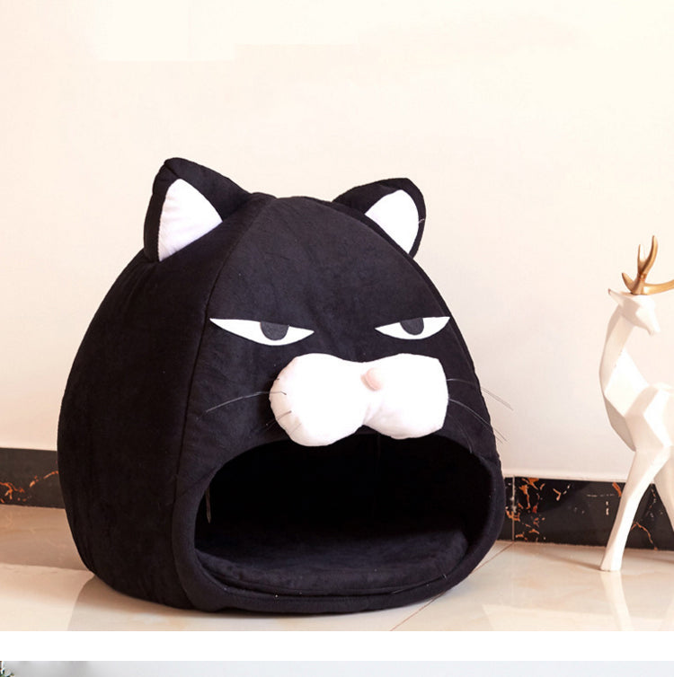 Premium Cat House Bed