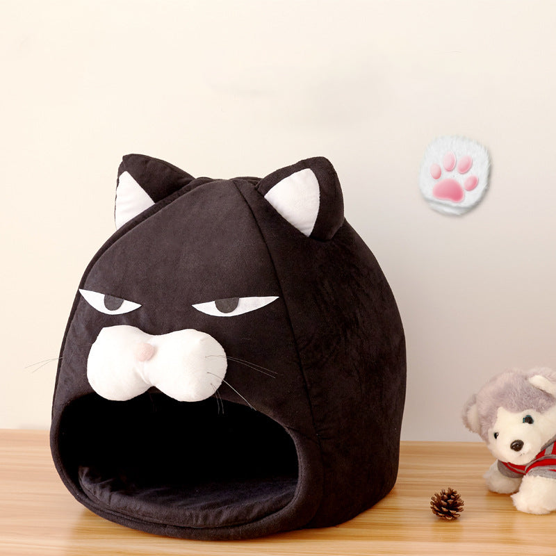 Premium Cat House Bed