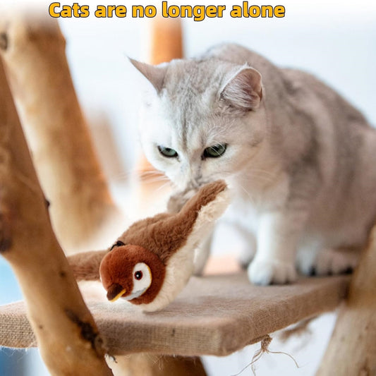 Bird Cat Toy, New Flying Interactive.