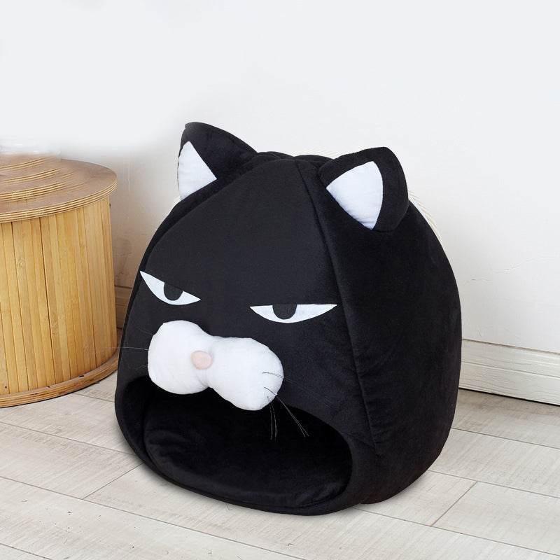 Premium Cat House Bed
