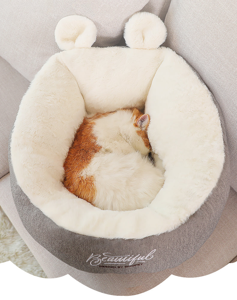 PREMIUM Pet Bed Warming Soft Sleeping