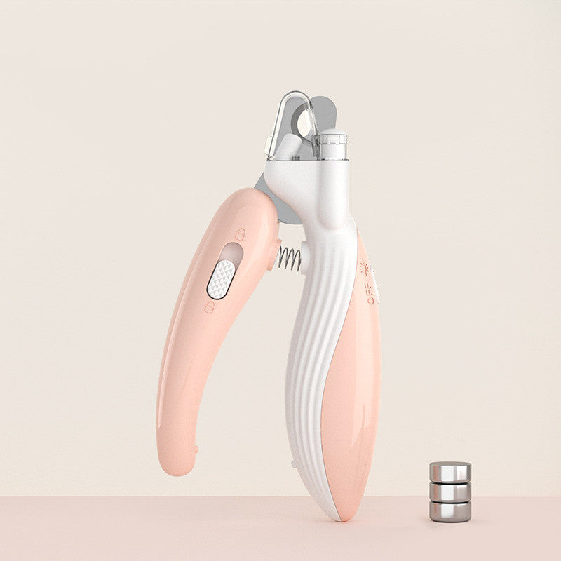Pet Nail Clippers LED Electric Grinder