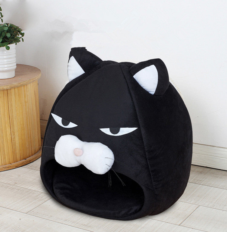 Premium Cat House Bed