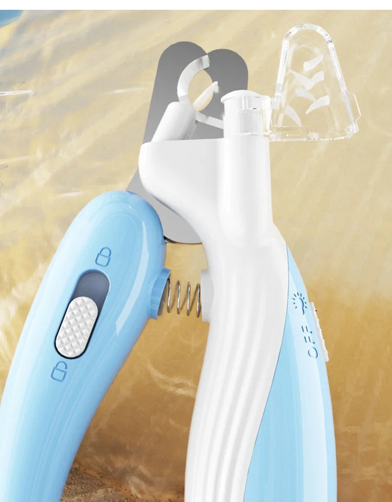 Pet Nail Clippers LED Electric Grinder