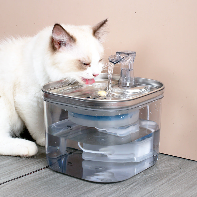 PREMIUM Stainless Automatic Water Fountain