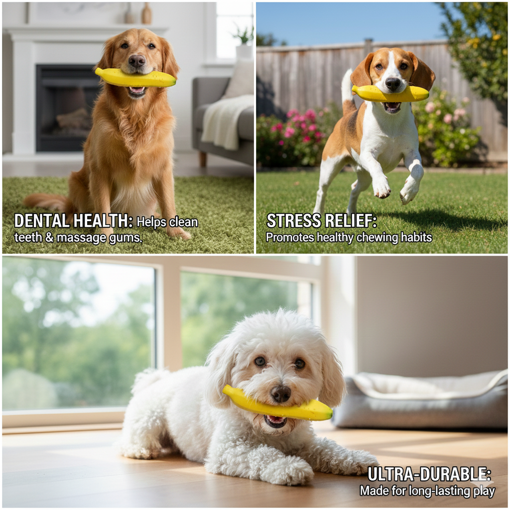Creative Pet Banana Interactive Dog