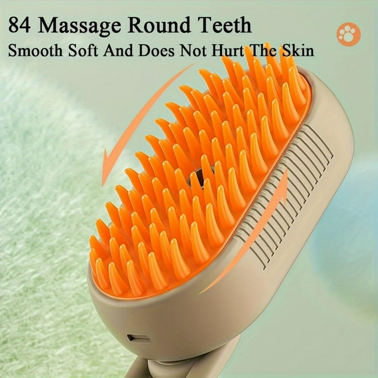 Premium Steam Brush 3-in-1 Electric Steam Pet Brush