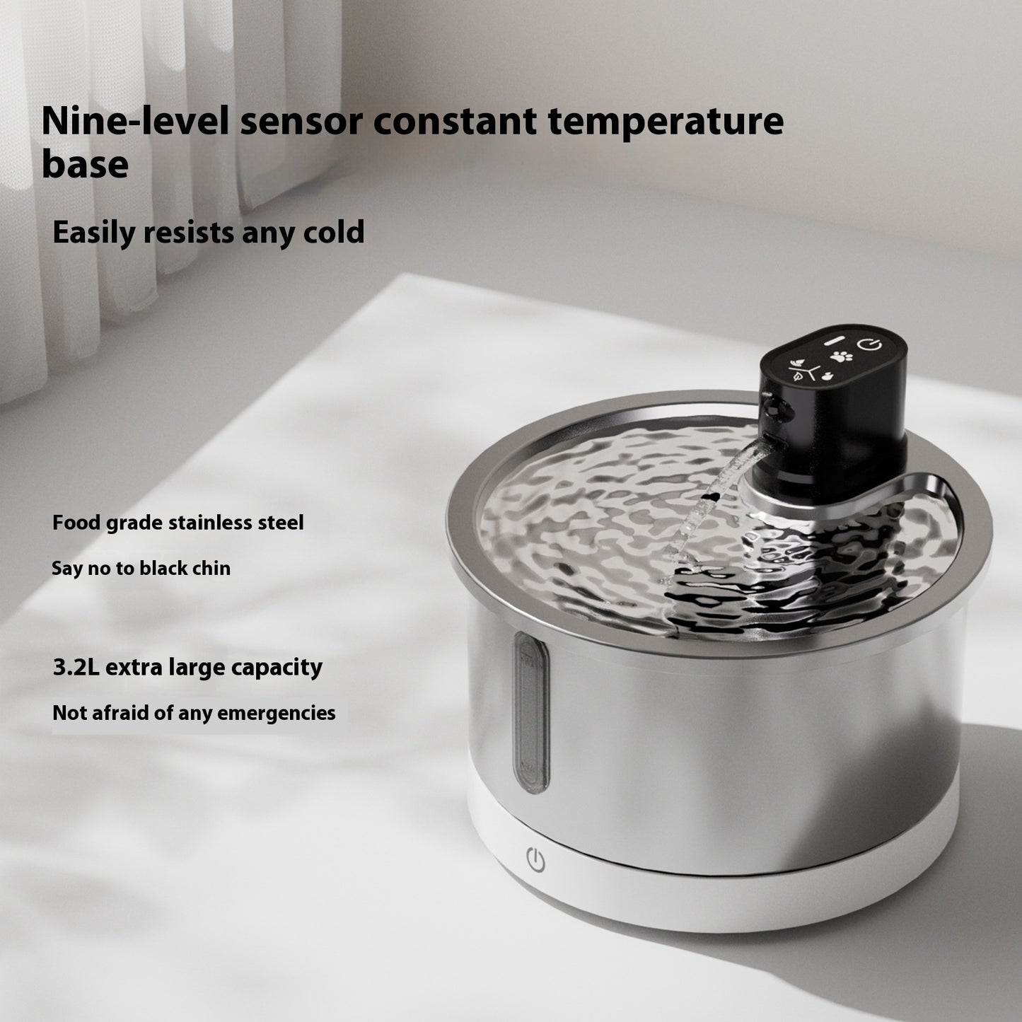 PREMIUM dog cat  Water Fountain Stainless