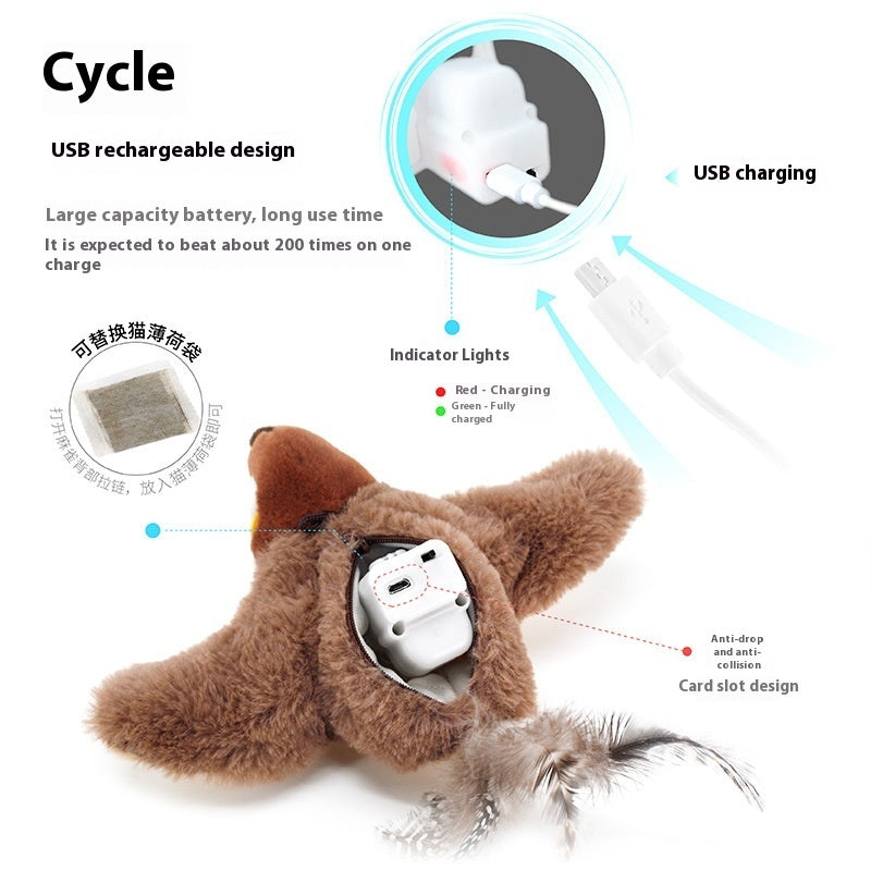 SkyFlap™ Interactive Bird for Cats